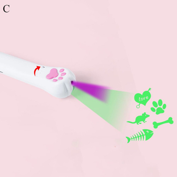 Laddningsprojektion Funny Cat Toy Laser C