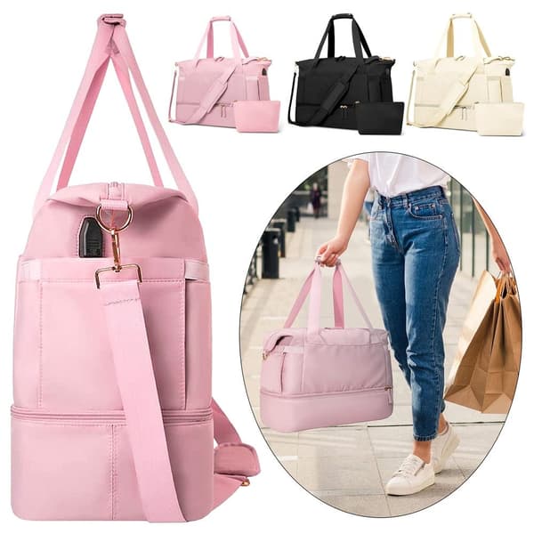 Weekender Bag Reiseveske BEIGE beige