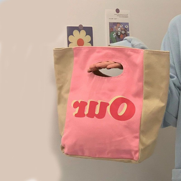 Ostokset Käsilaukut Kangaskassit PINK pink