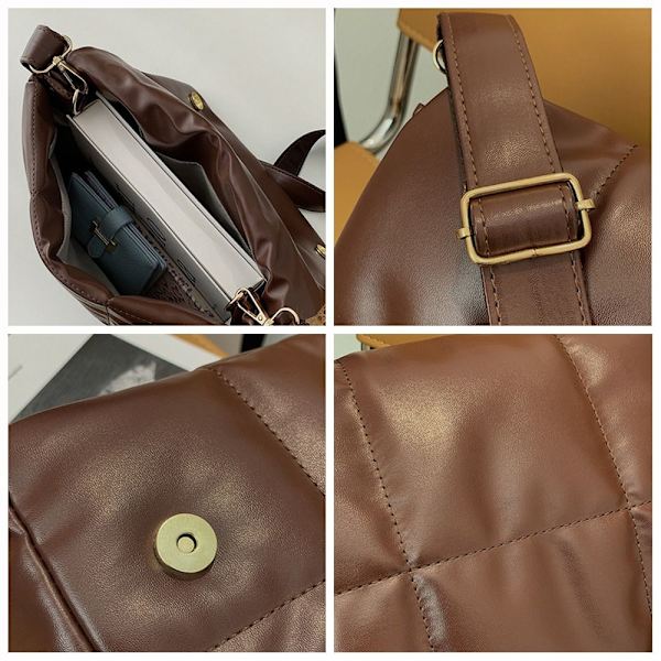 Skuldertasker Space Håndtasker BRUN brown