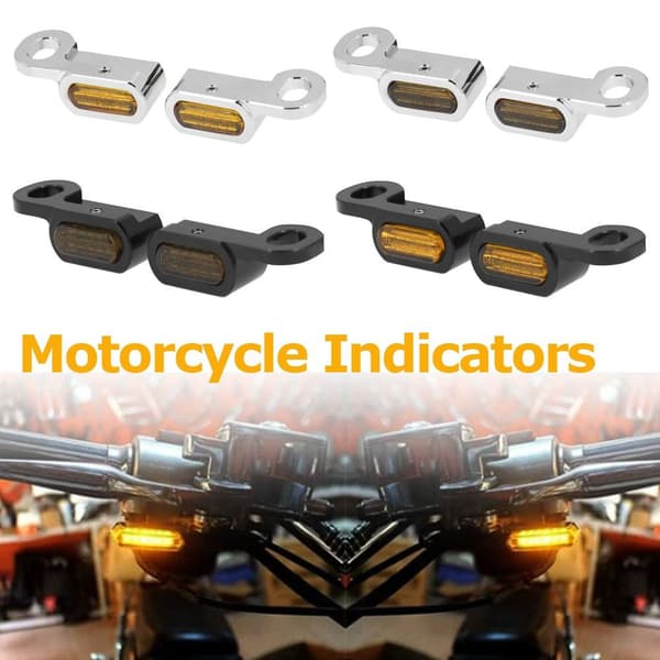 2 stk Motorcykel Blinklys 2 2 2
