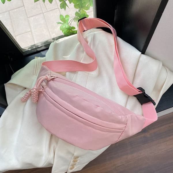 Lærredstaske Crossbody-tasker SORT Black
