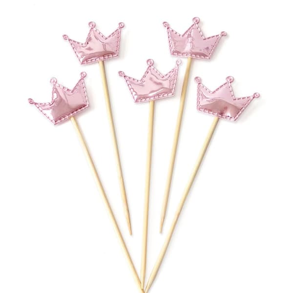 25 stk Cake Topper Cupcake Toppers Blank Hjerte Decor