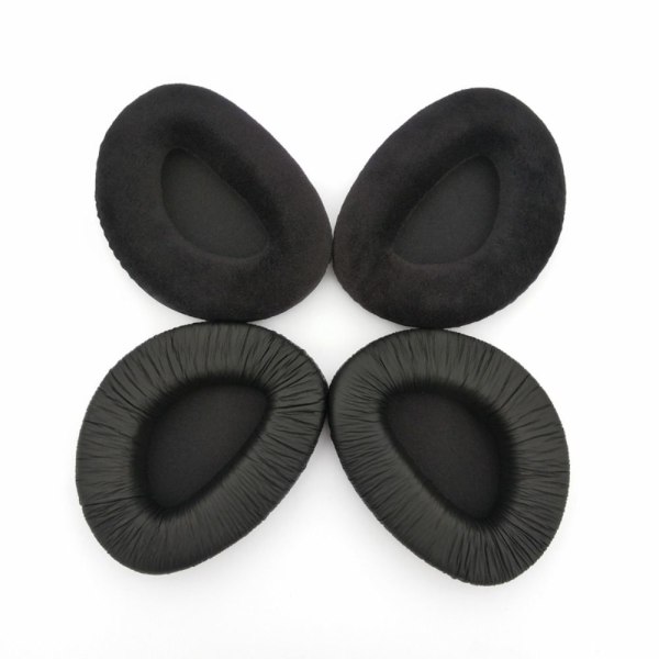 2 st/1 par öronkuddar utbytes hörlurar i läder läder hörlurar Leather Earpad
