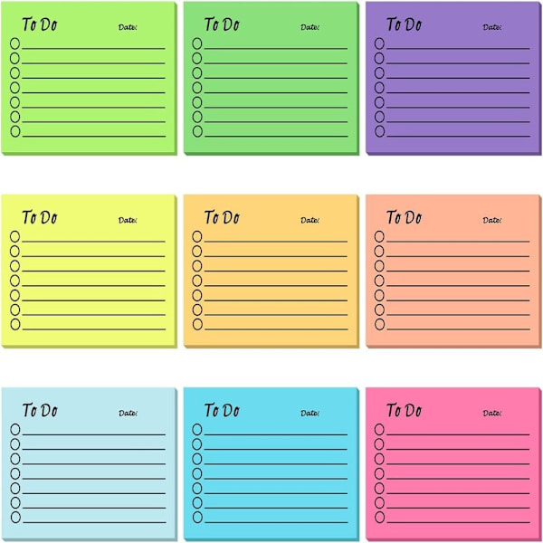Sticky Notes Anteckningsblock Memo Pad