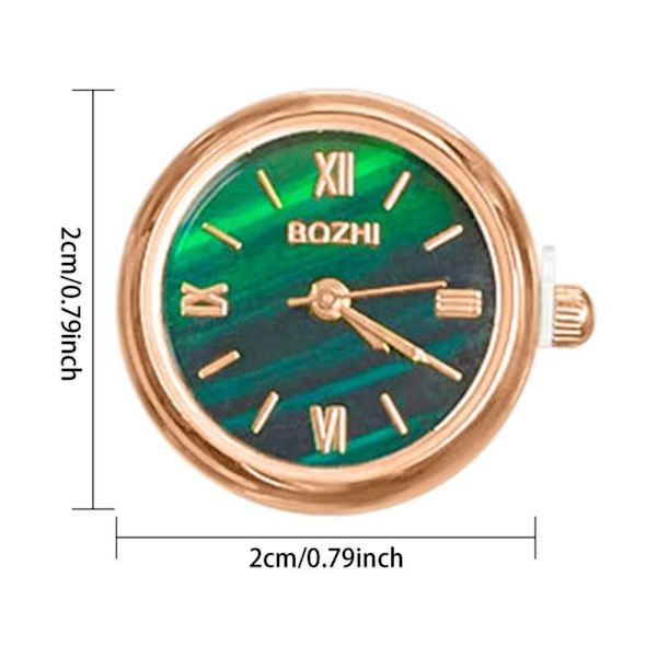 Mini Green Watch Ring Watch ROSE GULD Rose gold
