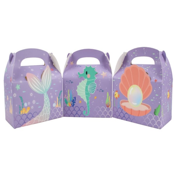 6st Cookie Box Förpackningspåsar B B B