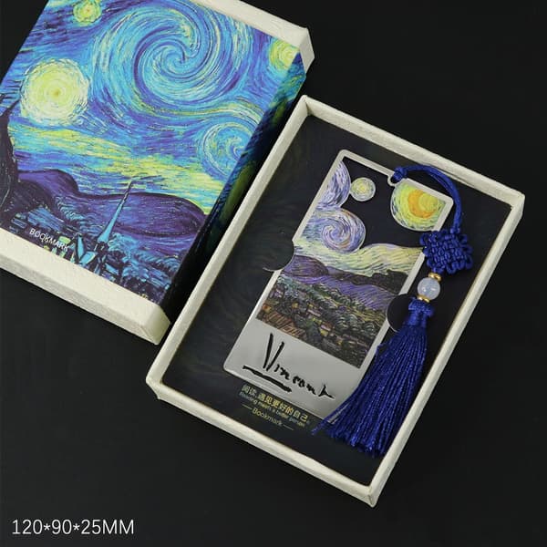 Utsökta bokmärken Starry Night