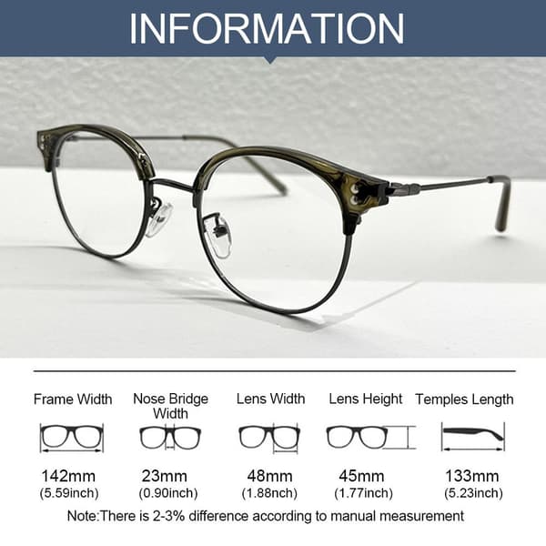 Optisk brillestel Eyewear SORT SORT black