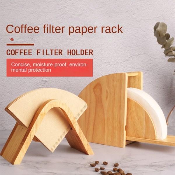 Kaffefilterholder Kaffepapiroppbevaringsbeholderdispenser