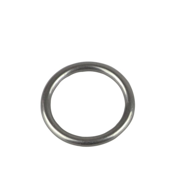 15 stk Svejsede Runde Ringe Glat Solid O Ring 3X25MM 3x25mm