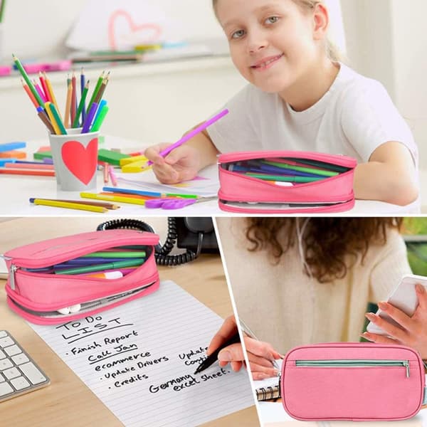 Pencil Bag Pen Etui GRÅ grey