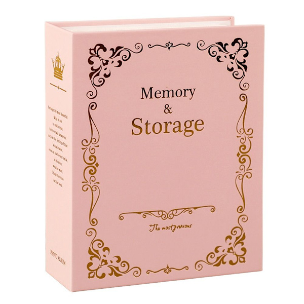 Fotoalbum Foto Samling Bok ROSA Pink