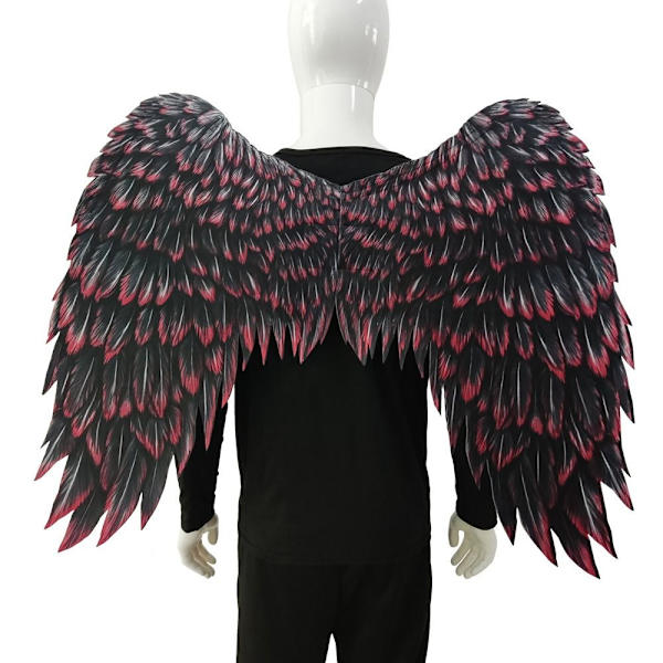 Englevinger Fjervinger SORT black