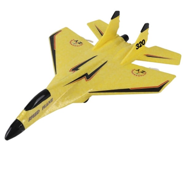 RC Glider Fjärrkontroll Flygplan GUL Yellow