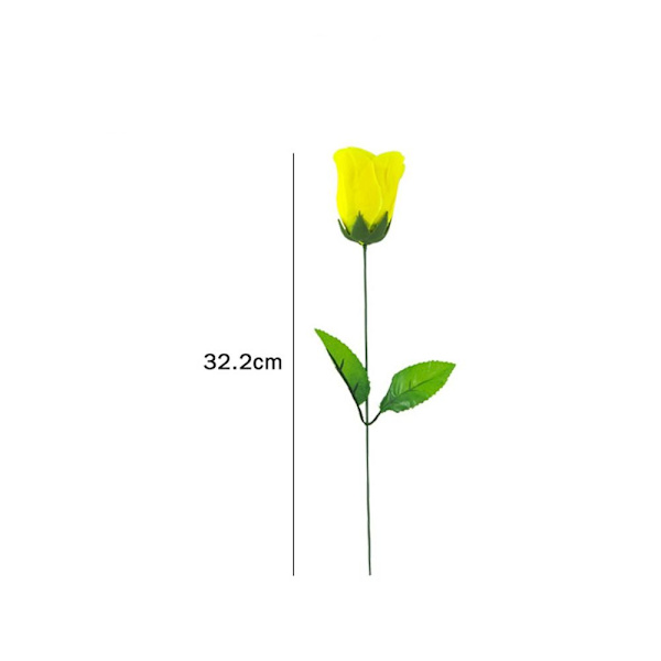 2ST Färgskiftande Rose Rose Magic Tricks Blomma Magic Trick 2pcs
