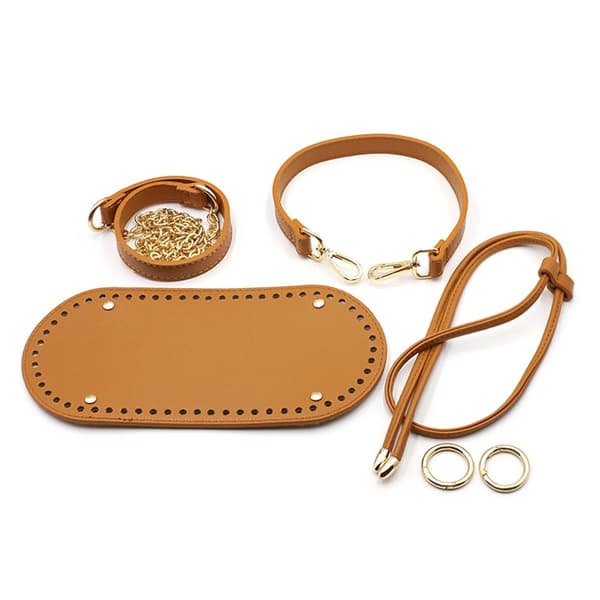 Väska Strap Handväska Vävd VIT White