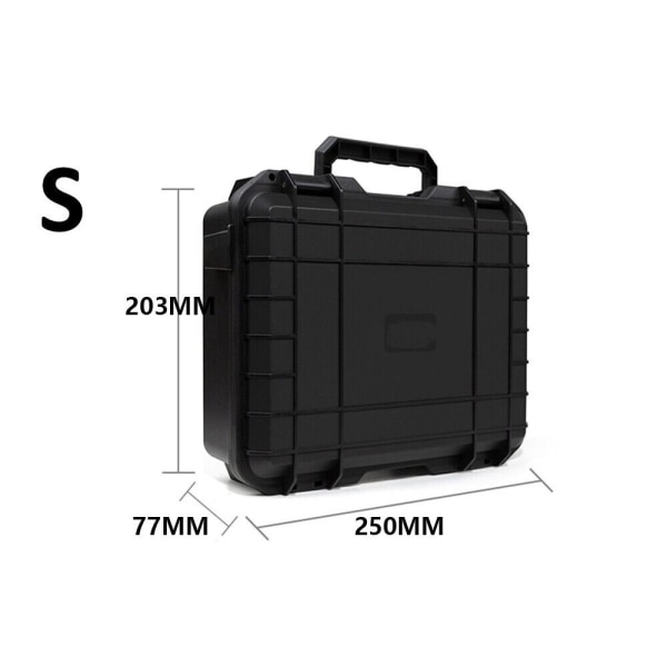 Carry Flight Case Utrustning Förvaring Secure Box S S