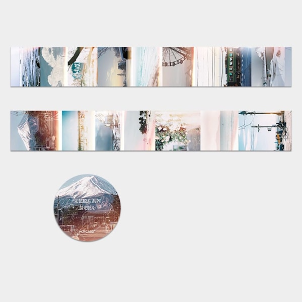 Washi Tape Retro Scenery TYPE D TYPE D Type D
