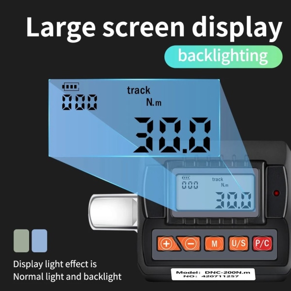 Digital Momentmåler Momentmåler 3-30N.M 3-30N.M 3-30N.m