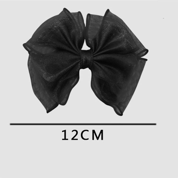 2stk Sko Clip Charm Spænde SORT black