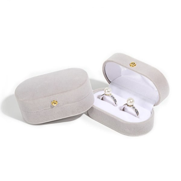 Velvet case säilytyslaatikko HARMAA grey