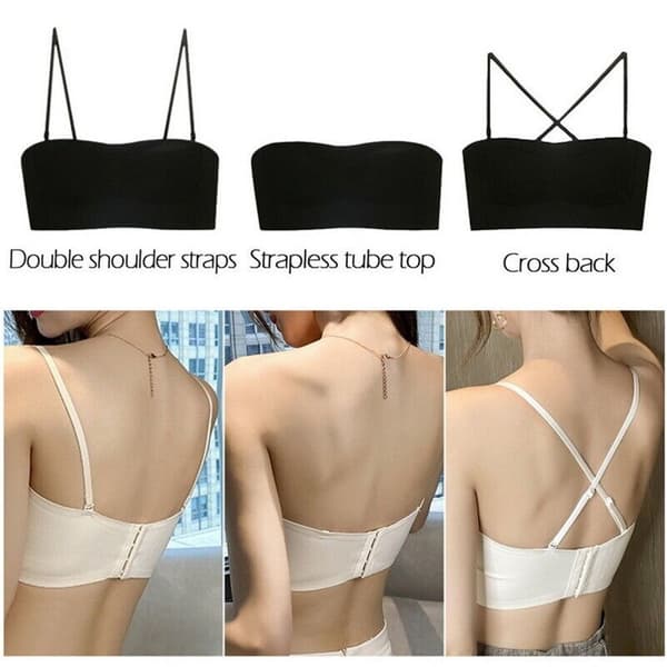 Push Up Rintaliivit Topit MUSTA S Black S
