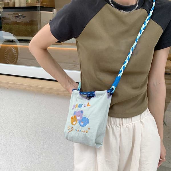 Skuldertaske Tote Bag GRÅ grey