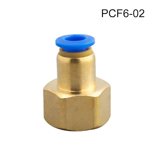 5st Snabbkopplingskoppling Skarvbeslag 5st PCF6-02 5st 5pcs PCF6-02