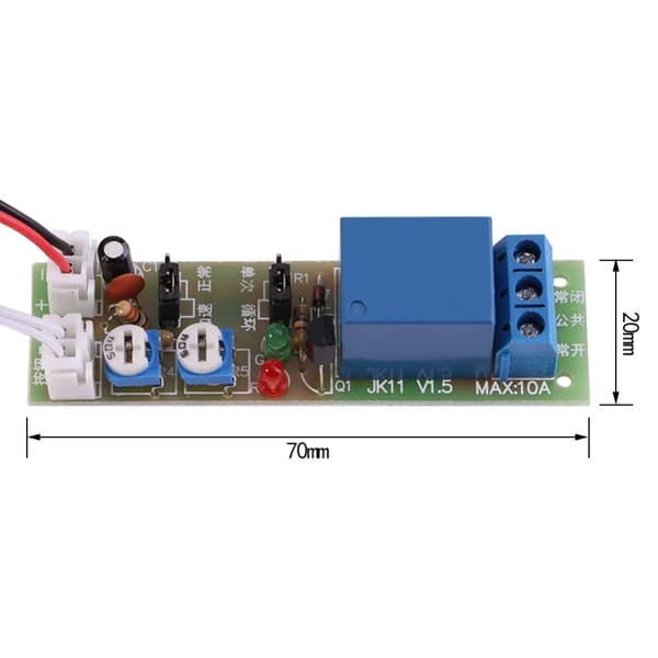 Justerbar Times Switch Modul Timer Relay Module Timer Delay