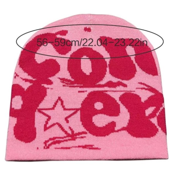 Stickad mössa Beanie Bonnet COFFEE coffee