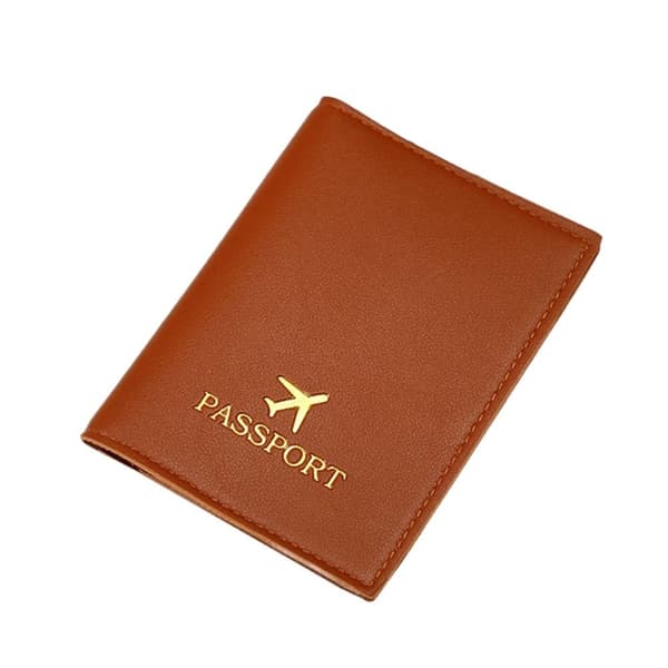 Cover Passplånböcker LJUSBRUN light brown