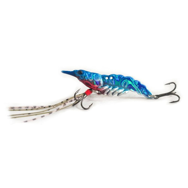 2 Stk Rejelokker Minnow Fiskelokke BLÅ 11G blue 11g