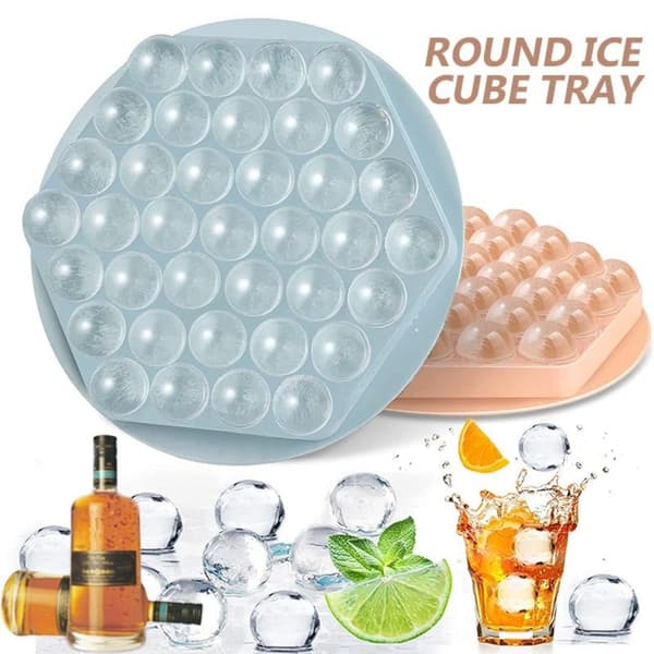Hockey Ice Making Form Ice Cube Maker Form BLÅ Blue