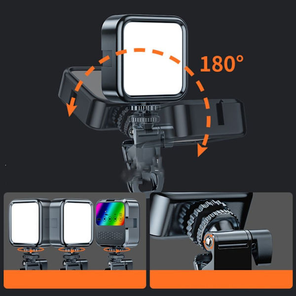 LED-selfievalovalolamppu B B B
