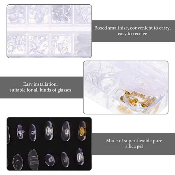 Glasögon Nos Pads Case Nos Pads Glasögon Tillbehör