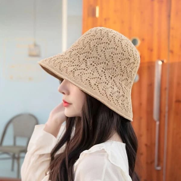 Bucket Hat Beach Cap KHAKI khaki