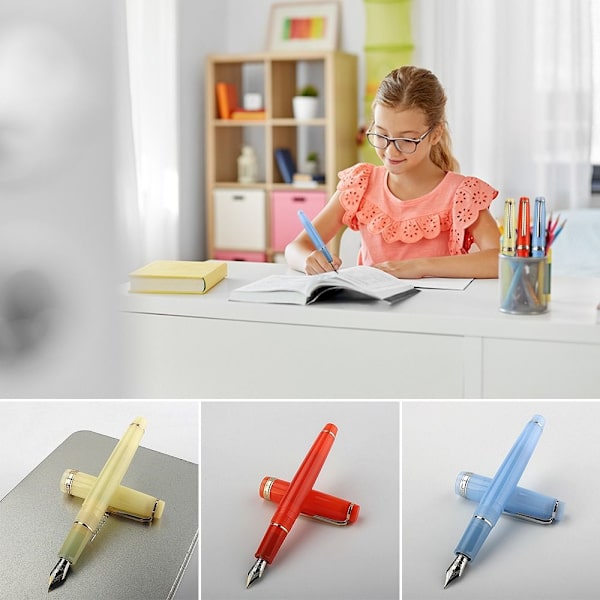 Fyldepen Blækpenne BLÅ EF EF Blue EF-EF