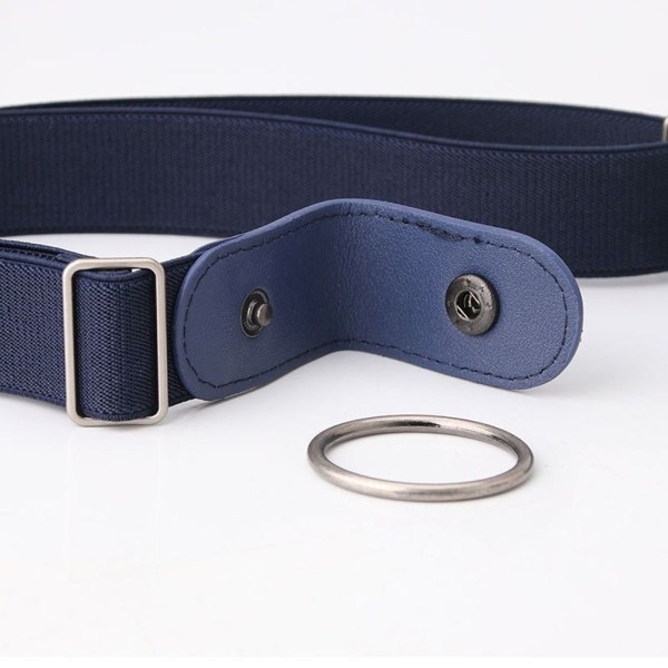 Soljeton Invisible Belt Nahkainen vyötärönauha NAVY navy
