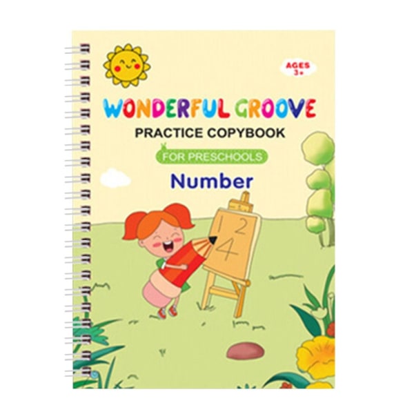 Kopioi kirjat Piirustuslelu NUMBER NUMBER Number