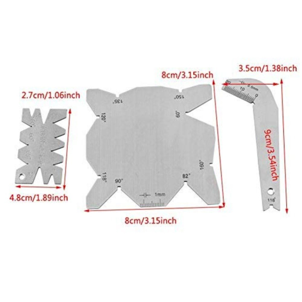 3 st/ set 118 graders vinkelborr skärpverktyg Borrspetsvinkel