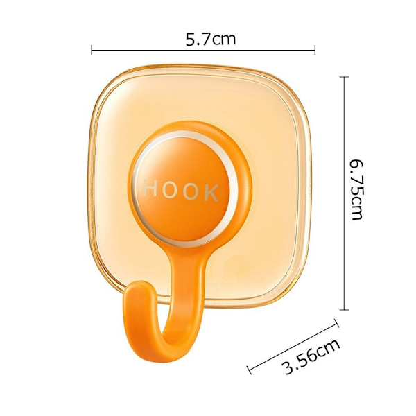 4 stk Veggkrok Sticky Hooks 1 1 1
