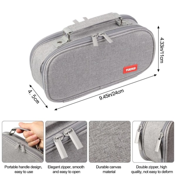 Case Pennväska GRÅ 3 LAG 3 LAG GREY 3 LAYERS-3 LAYERS