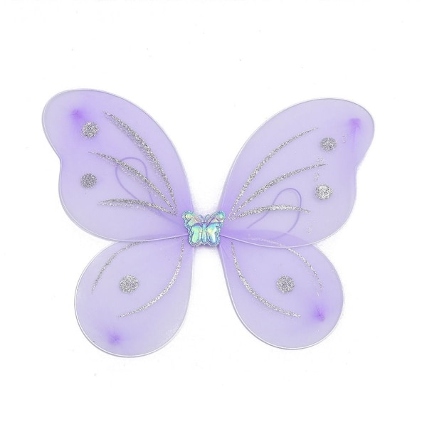 3 Styck/ Set Fancy Dress Glitter Butterfly STYLE 3-ONLY WINGS STIL Style 3-only wings