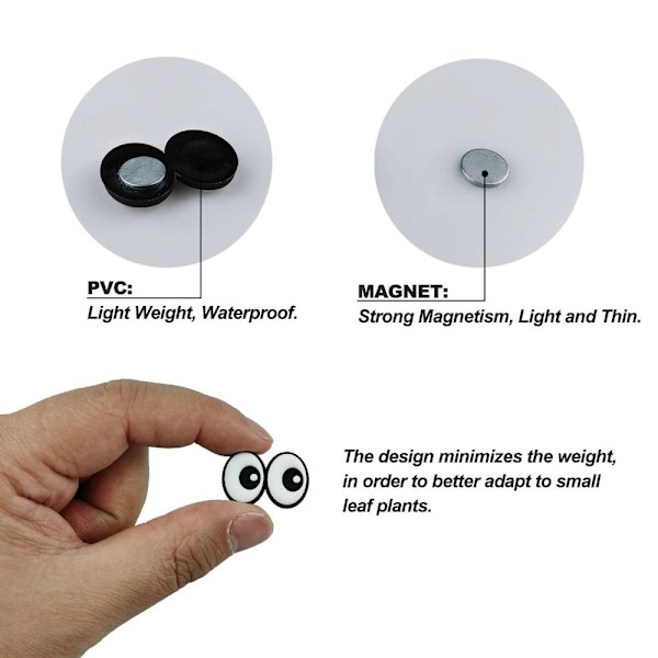 6 kpl / set Plant Magnet Pins Charms Plant Accessories