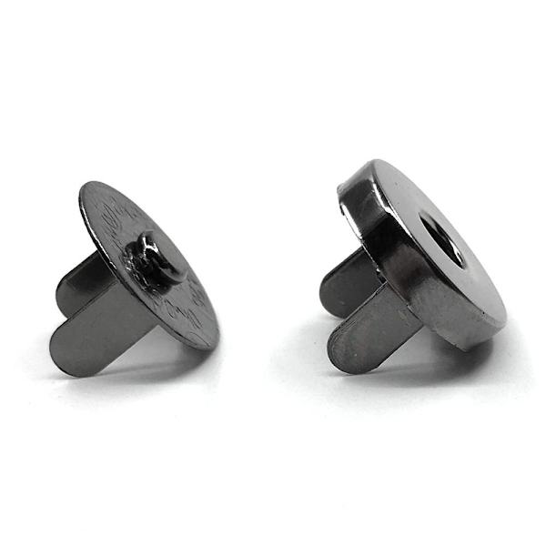 10 sarjaa Laukun solki Laukun painike MUSTA 14mm Black 14mm