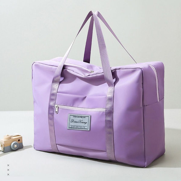 Tote Bag Travel Duffel Bags LILLA L Purple L