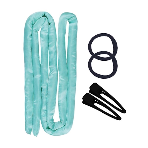 Heatless Curler Rod Curl Hair Kit LJUSGRÖN LIGHT GREEN