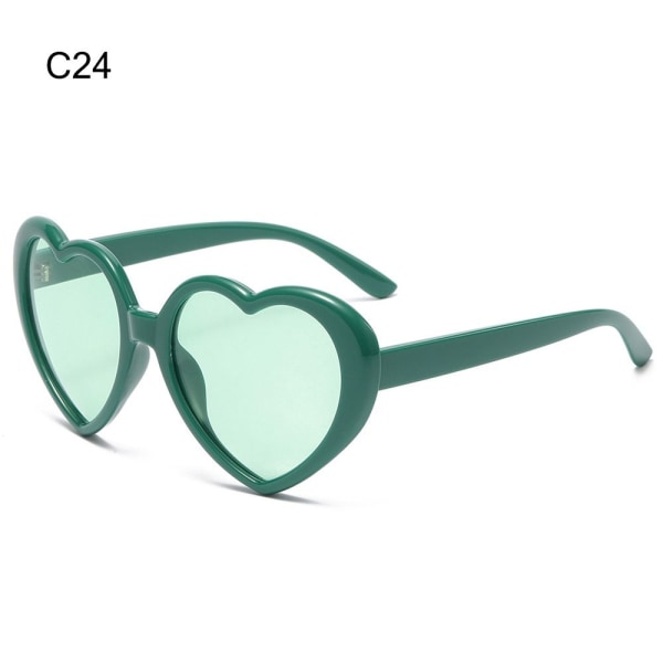Polariserede hjertesolbriller Hjerteformede solbriller C24 C24 C24