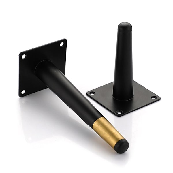 Møbelhjul Fodben SORT 10CM Black 10cm